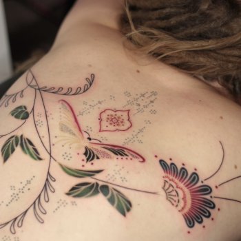 Oke tattooer Veronika